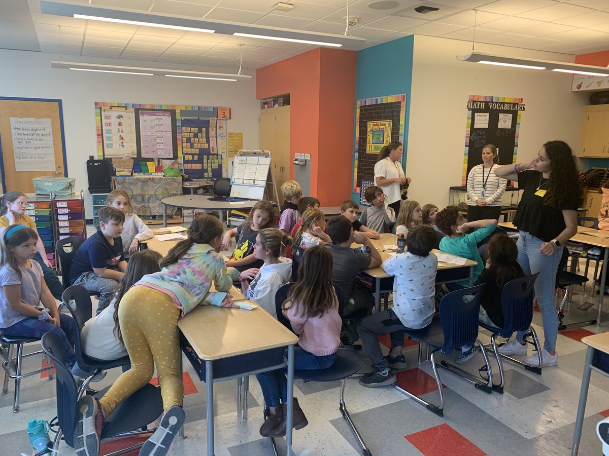 Port_Athletics's tweet photo. Clippers Swim Team shares Water Safety strategies to Bresnahan third graders today! https://t.co/EyyHbeih0j