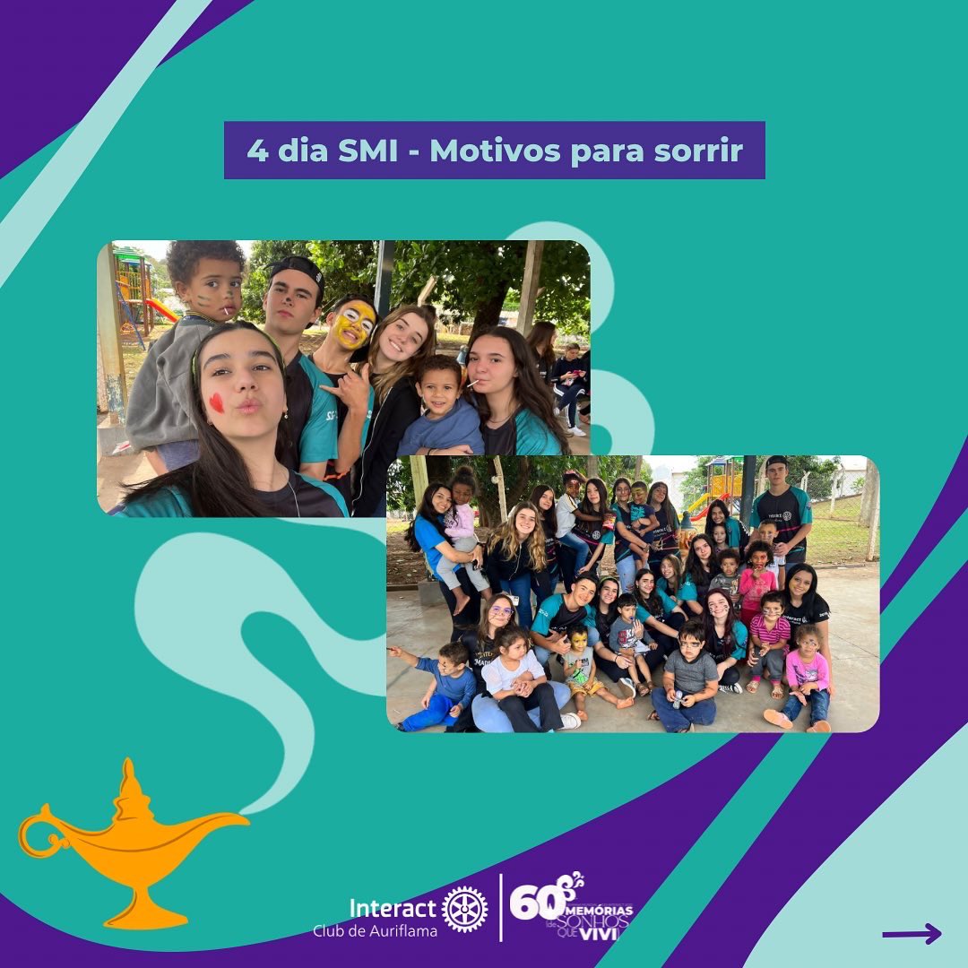 interactauri's tweet photo. Hoje no quarto dia da SMI,com o lema motivos para sorrir, nós realizamos um projeto voltado a convivência com as crianças de nossa comunidade!Ele tinha o tinha objetivo de alegrar as crianças e as fazerem sorrir,já que sorrisos recolocam harmonia e ainda enriquecem a humanidade+ https://t.co/iUOWQY8qUH