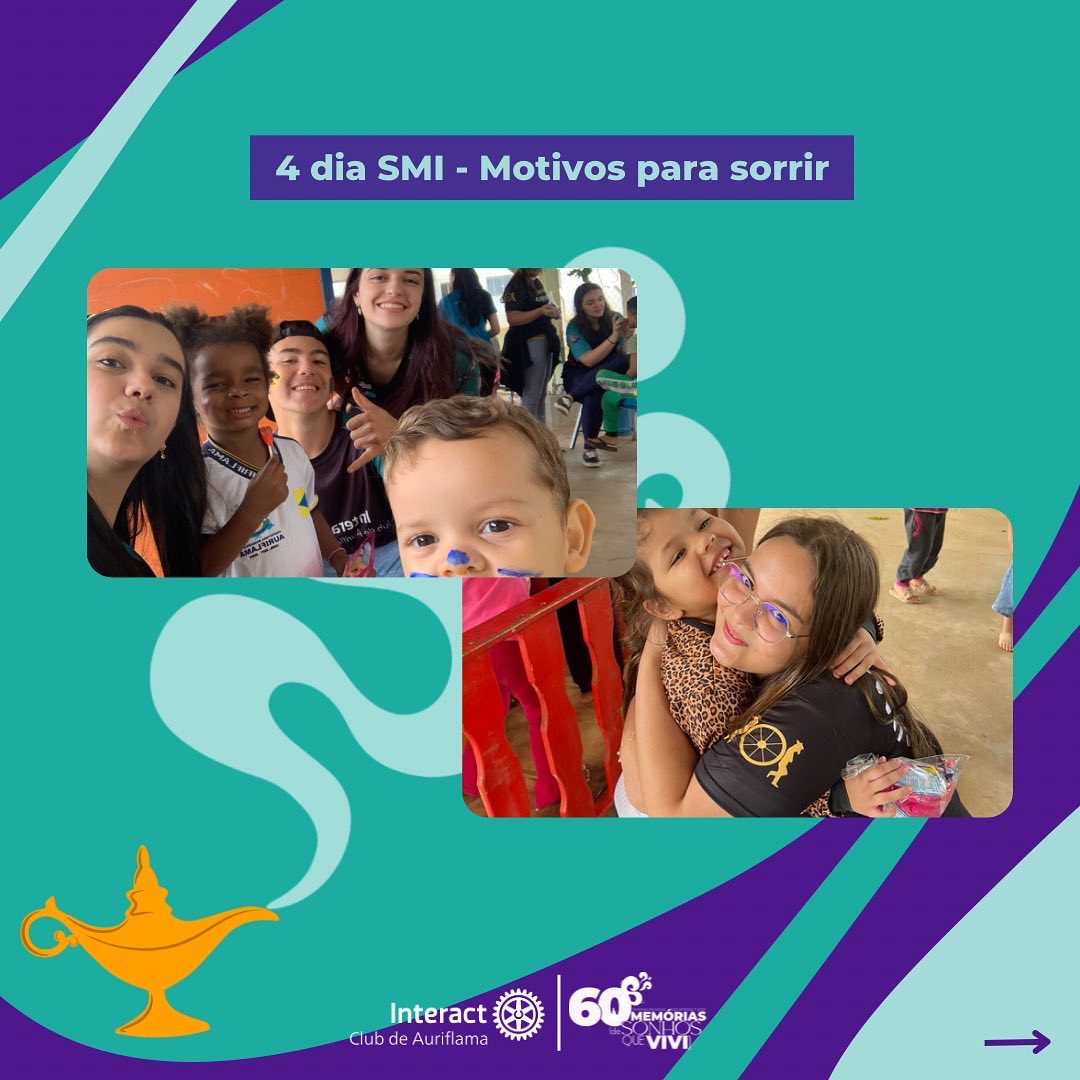 interactauri's tweet photo. Hoje no quarto dia da SMI,com o lema motivos para sorrir, nós realizamos um projeto voltado a convivência com as crianças de nossa comunidade!Ele tinha o tinha objetivo de alegrar as crianças e as fazerem sorrir,já que sorrisos recolocam harmonia e ainda enriquecem a humanidade+ https://t.co/iUOWQY8qUH