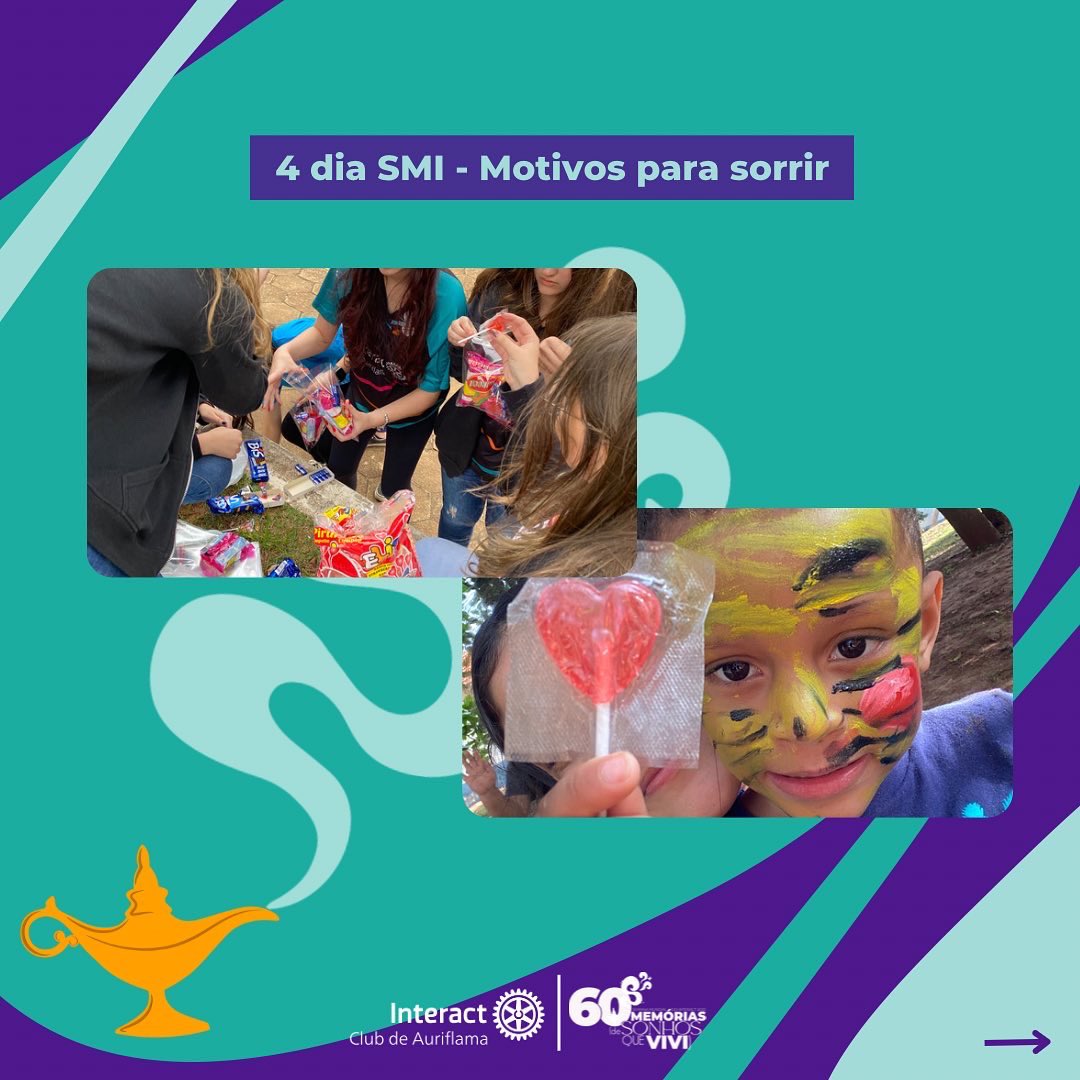 interactauri's tweet photo. Hoje no quarto dia da SMI,com o lema motivos para sorrir, nós realizamos um projeto voltado a convivência com as crianças de nossa comunidade!Ele tinha o tinha objetivo de alegrar as crianças e as fazerem sorrir,já que sorrisos recolocam harmonia e ainda enriquecem a humanidade+ https://t.co/iUOWQY8qUH