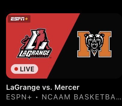 aprather_706's tweet photo. Glad for the opportunity for our @LC_MBB have tonight to play on an ESPN platform. Basketball season is here! ๐ดโซ๏ธ
#G2G #WeRLC https://t.co/DSrYnOZEqP