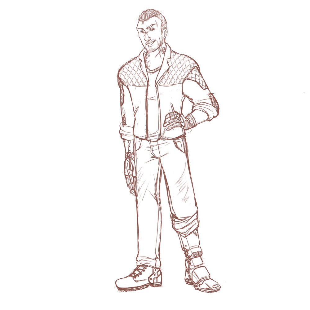 Friendlyexplos1's tweet photo. So I get invited into a Lancer group and @justslayinVRC had the audacity to create this Masterpiece of character art. I've never been so excited for a tabletop game before. I love him dearly. He will get hurt, a lot. https://t.co/7rXCSSbVR9