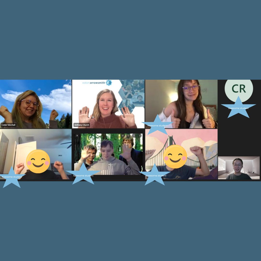 eatonarrowsmith's tweet image. It's "Fake-Friday" here at Eaton Arrowsmith School Online, as our weekday classes run Monday-Thursday. Our 11am class students clearly aren't too upset about having the next three days off!
#neuroplasticity #arrowsmithprogram #celebrate #growthmindset #movitation #inspiration