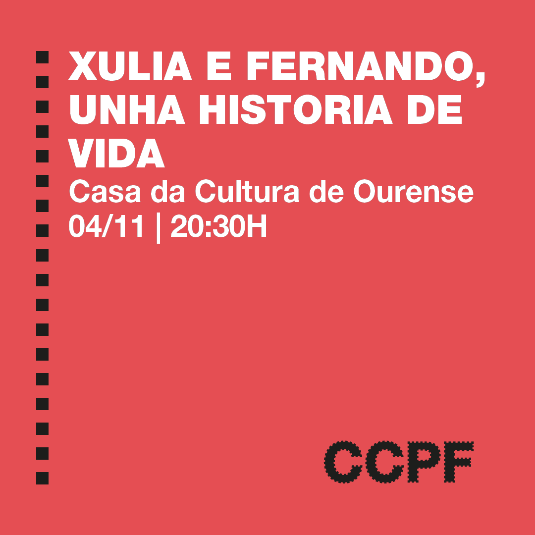 cineclubepf's tweet photo. Sabemos que hoxe a cidade está chea de eventos e que non é doado decidirse, pero para as máis cinéfilas temos sesión extra 🎬"Xulia e Fernando, historia de vida" de @luis_mancha , co que contaremos na presentación!

⏳Sesión ás 20:30h
🎟️De balde! https://t.co/V12dCLKPF5