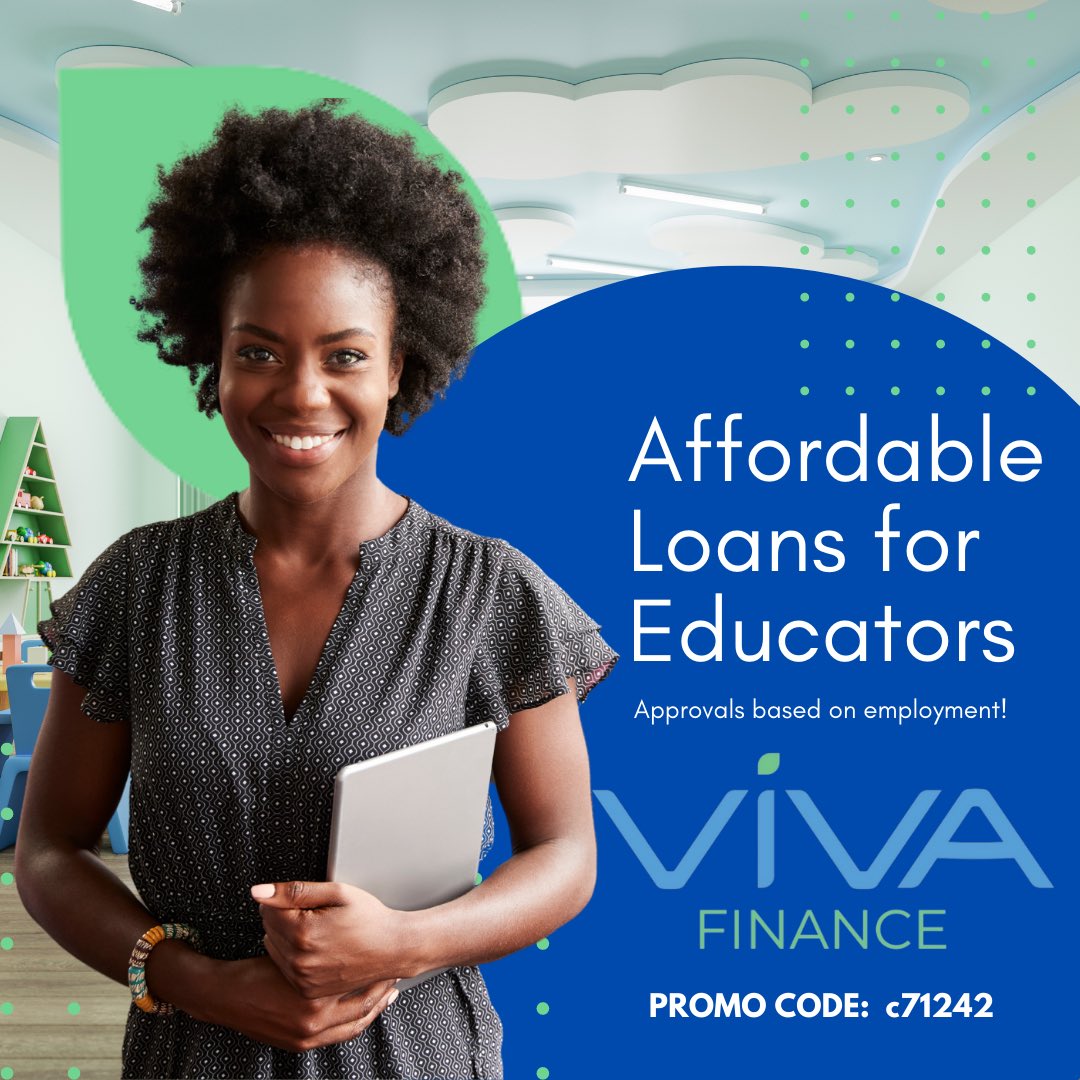 asktimshannon's tweet photo. Viva Finance Loans for Employees: Affordable personal loan based on your employment not your credit score! 

💸Unexpected Expenses
📈Build Your Credit Score

Personal loans up to $10K. Apply in less than 10 minutes. Get started 👉🏽 https://t.co/3DuxnKodFK use promo code c71242. https://t.co/LW1M7R24Mj