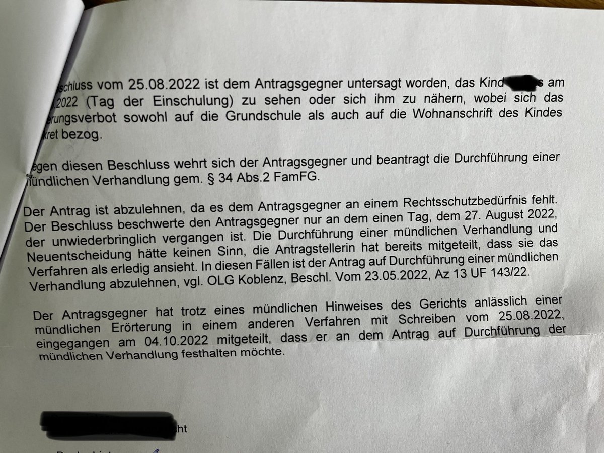 NebilHB's tweet photo. @fhk_ev @lisapaus @BMFSFJ Für die #Einschulung meines 6 jährigen #Sohn wird das #Gewaltschutzgesetz instrumentalisiert vom #Amtsgericht #Achim. #Rechtsstaat. @spdbt #Bremen #Niedersachsen @FDPBremen #LandkreisVerden #Stahmann #Bovenschulte @MarcoBuschmann
#BremerVater @fdpfraktionnds
@weserkurier https://t.co/eApXYFtwjk