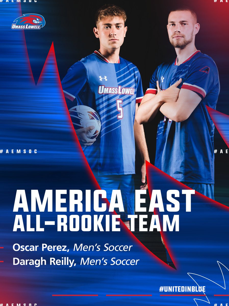 RiverHawkMSOC's tweet photo. Congratulations to our 5⃣ #AEMSOC All-Conference Honorees!

🔗: https://t.co/4Gjhh203iV

#UnitedInBlue | #AEMSOC https://t.co/YmF37l9HbR