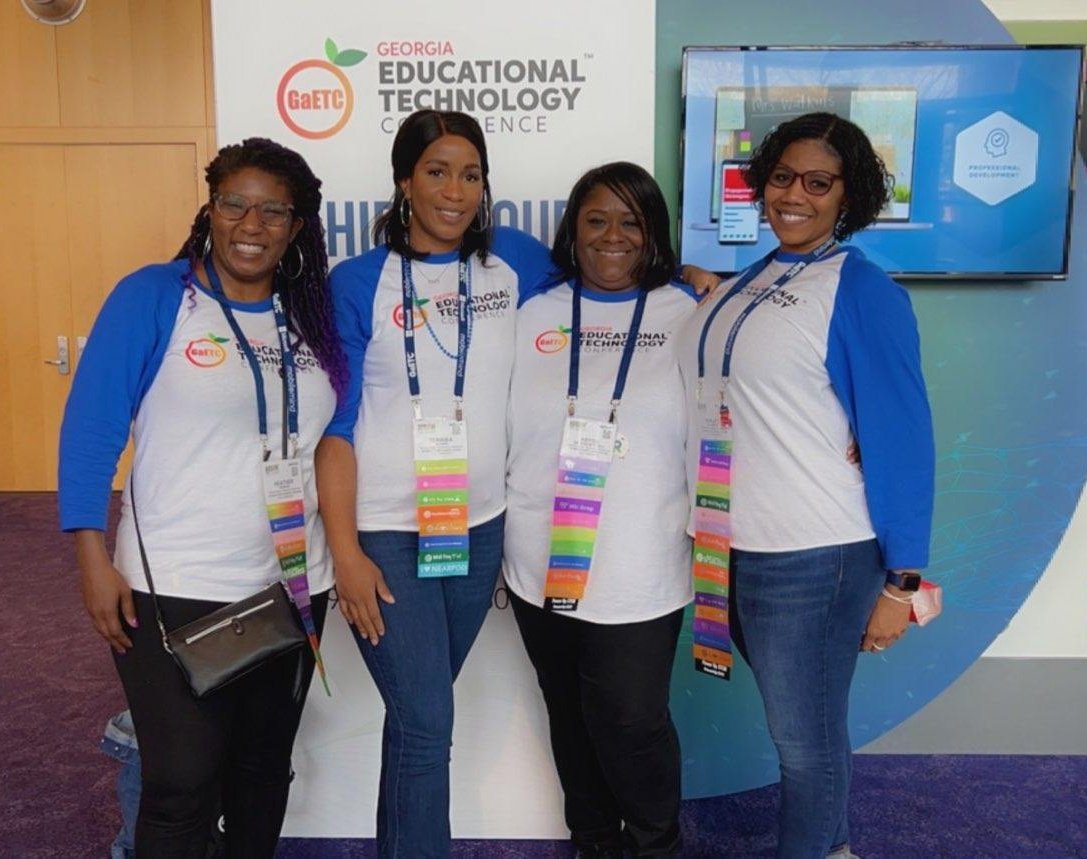 Having an awesome time twinning with my fellow colleagues at #GaETC22 #NavigatingTheFuture #greatminds #innovation
