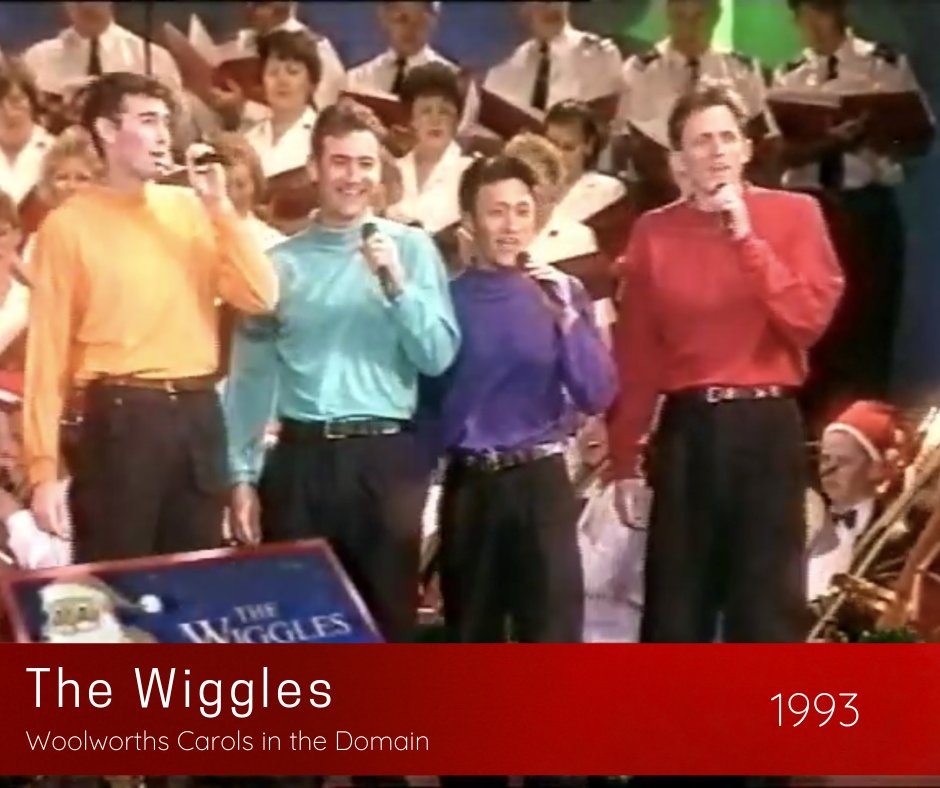 Woolworths Carols In the Domain (@carolsdomain) on Twitter photo #FlashbackFriday The Wiggles performing in 1993 at Woolworths Carols in the Domain! Who was there for this?! 2022 marks <a href="/TheWiggles/">The Wiggles</a> 31st year at Carols, and it just wouldn't be Christmas without them!
#thewiggles #carolsinthedomain #FlashbackFriday The Wiggles performing in 1993 at Woolworths Carols in the Domain! Who was there for this?! 2022 marks <a href="/TheWiggles/">The Wiggles</a> 31st year at Carols, and it just wouldn't be Christmas without them!
#thewiggles #carolsinthedomain