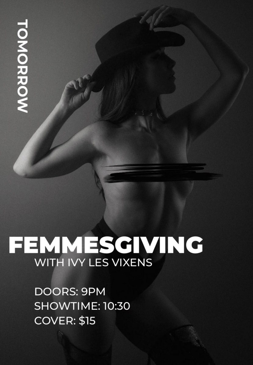ONE👏🏼MORE👏🏼DAY👏🏼
Screaming. Crying. Cartwheeling. ALL THE THINGSSS because we can’t wait to get it poppin’😍

Our favorite Orlando babe, IVY LES VIXENS, IS BACK and can’t wait to get you girls feeling…well…you know🥵😮‍💨 
<a href="/IvyLesVixens/">ivy les vixens</a> 
#herhaus #herhausevents #queergirlparty