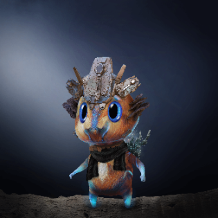 LilBweb3's tweet photo. @ProjectEluune Finally revealed my first Aurahma!  He is so cute💙.  Tried on all his new clothes, complete with TSBmoonfr0g wings🦋@TSBmoonFr0g !  Love seeing everyone's new lil Ramas #AurahmaRunway https://t.co/OqHXor3Ndk