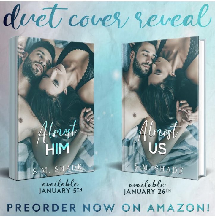 💕 𝐂𝐎𝐕𝐄𝐑 𝐑𝐄𝐕𝐄𝐀𝐋 💕

THE ALMOST DUET by S.M. Shade releases January of 2023! We are thrilled to share these gorgeous covers with you!
Cover Designer: Melissa Gill of Melissa Gill Designs

Pre-order is available for both books!

#Coverreveal #Wordsmithpublicity