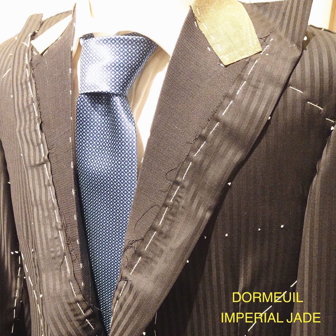 ドーメル 未使用 シルク ネクタイ レッド Sランク Dormeuil メンズ ビジネス Tdtc Edu Sa