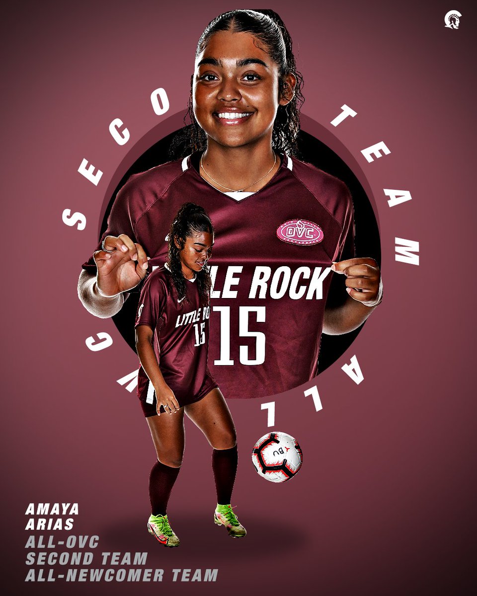We've got another freshman getting some recognition! Amaya Arias has been honored with a Second Team All-OVC selection and joins Bronte as a part of the All-Newcomer Team!

#LittleRocksTeam ⚔️ | #OVCit

📰 : bit.ly/3FJwxFX