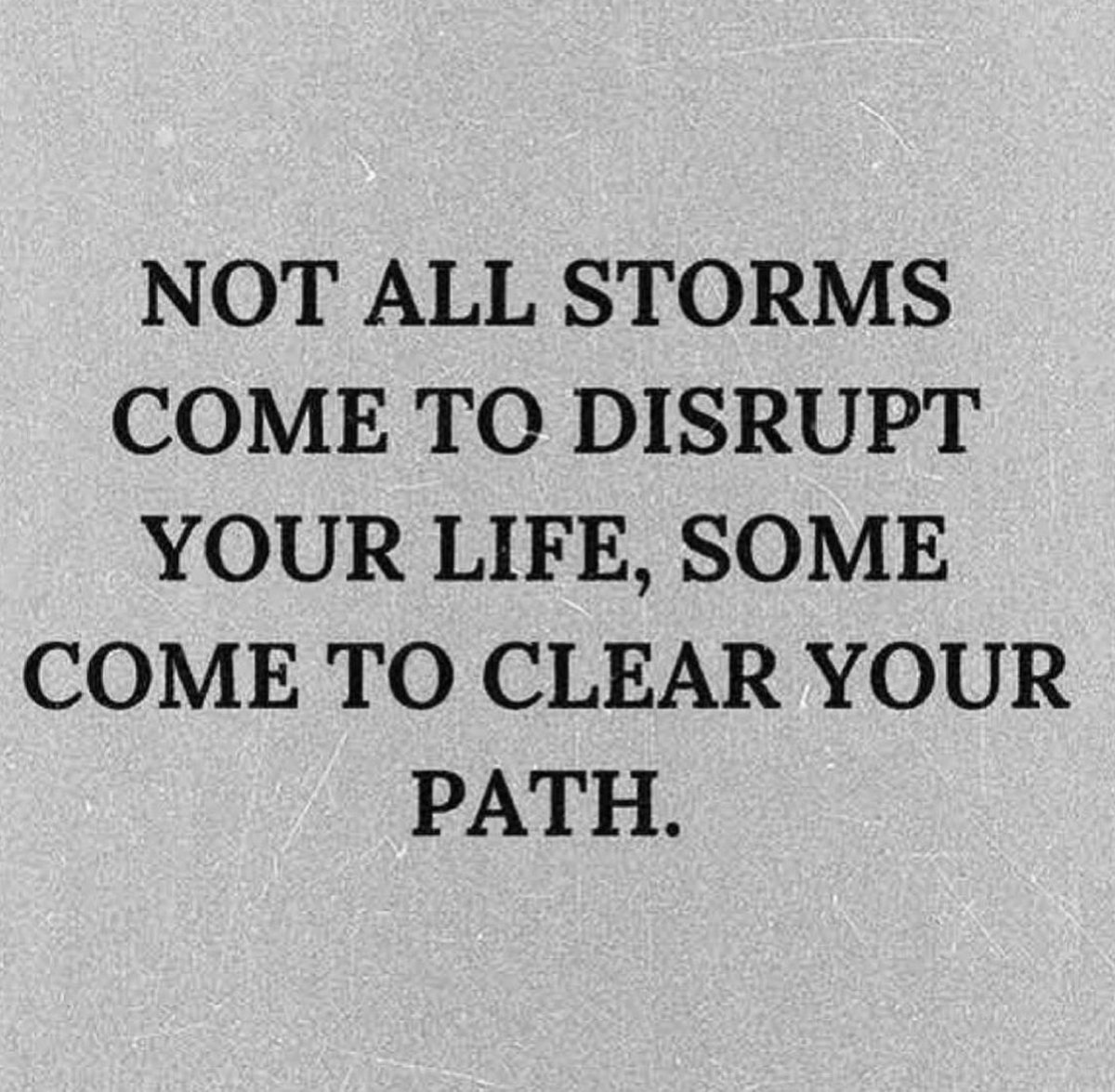Going through a rough patch may be challenging, but have faith that good that can come from bad and keep moving forward! #edchat