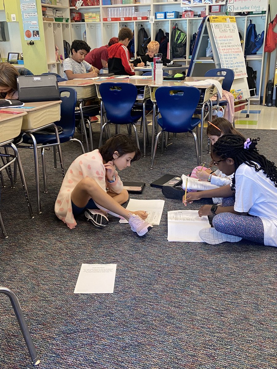 MrsBeickert's tweet photo. Our 5th graders #CrushingIt this week while applying strategies for dividing by a 2-digit divisor. We leveled up our engagement by incorporating art and “catching” Pokémon! 🎨 @ScottsRidgeES https://t.co/yKUIRwwO3Z