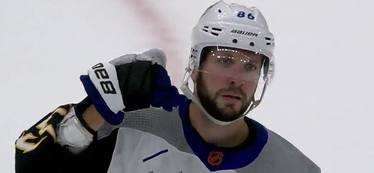 Weissy53's tweet photo. Kucherov really said “Call me, beep me if you wanna reach me.” https://t.co/0vK2WA1P1L