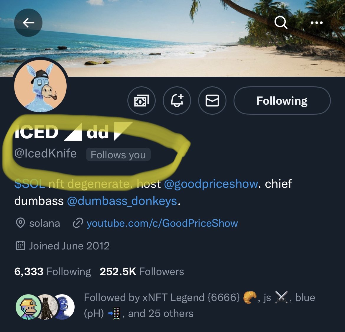 Iced tweet media