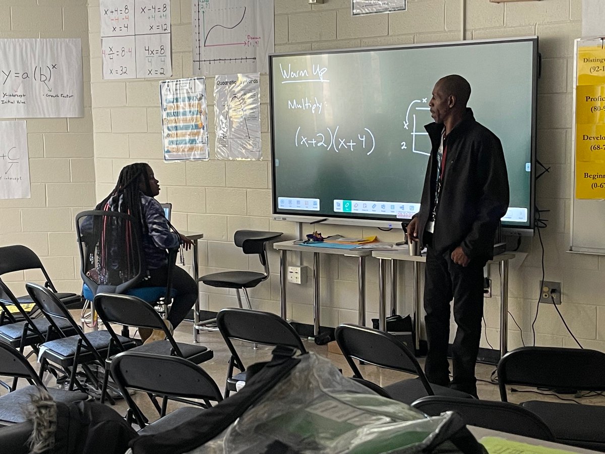 wardellhunterED's tweet photo. I got a chance to visit @apsDouglassHigh 9th Grade Academy today. One of their amazing students and star athlete give me a tour of their learning space #classof2026
#greatthingshappening #theylovetheirspace @apsupdate  @AP_Brooks @forrest_taylor1 https://t.co/8zqzYpU3lV