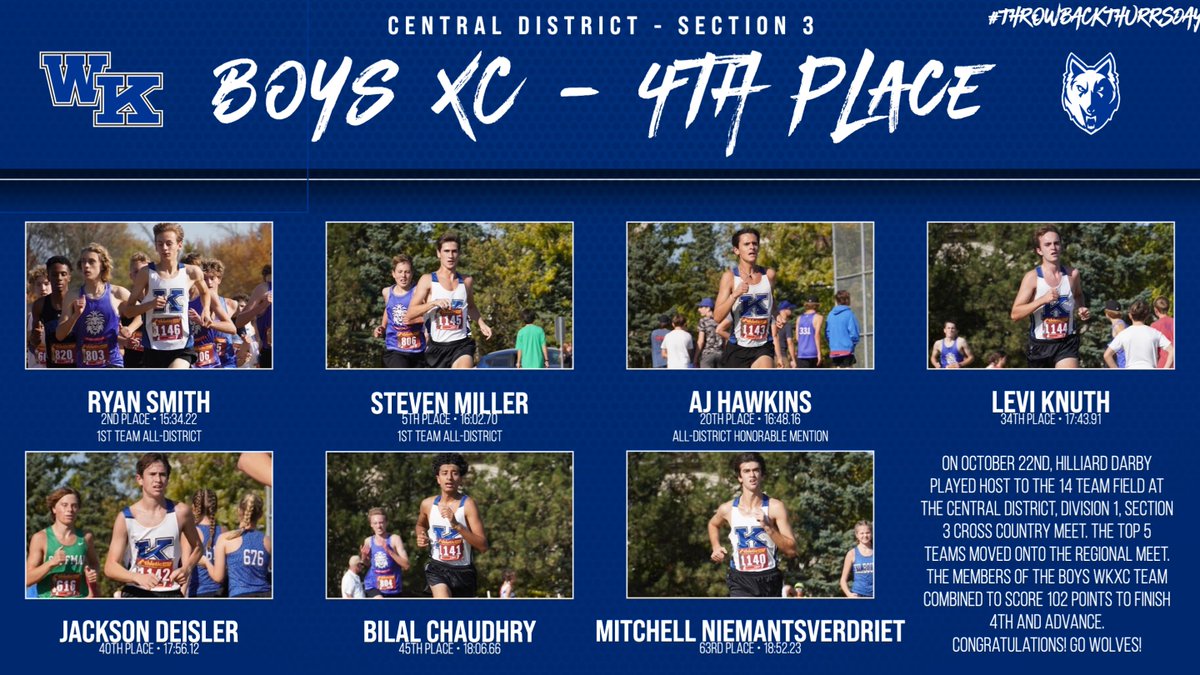 Kilbournetrack's tweet photo. Ryan Smith and Steven Miller are competing in the State Cross Country meet THIS Saturday, November 5th. They run at 3pm.
#42hourstogo #RoadtoStates https://t.co/HQ64uWQRgp