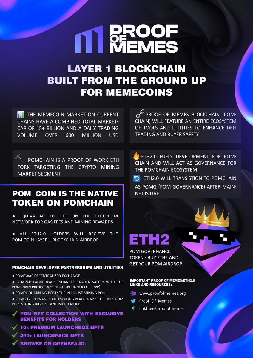Josh01955453's tweet photo. Dear Mr @elonmusk 
You don't know me, but I have followed you my whole life. I know you are a man of innovation 💡. 
I have been in crypto for 10+ years, i have NEVER tagged you.
You once said "who controls the memes, controls the universe". 
Layer 1 blockchain 
@Proof_Of_Memes https://t.co/qiXwb8q2IY