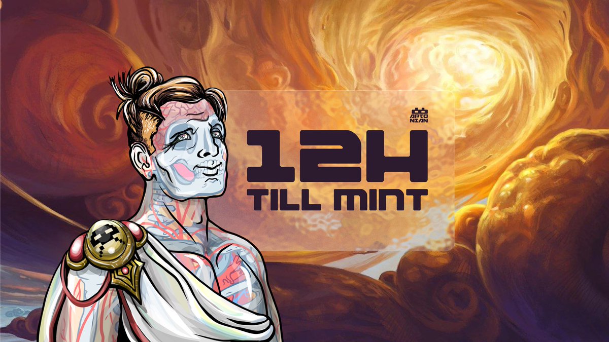 In 12 hours, Aptonians mint will start 🪬💎