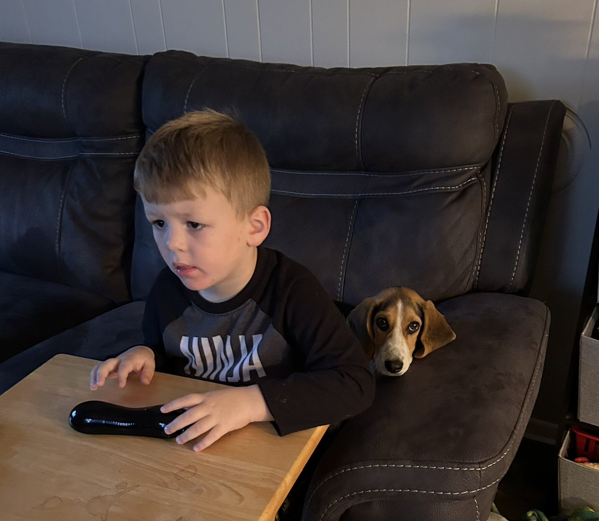 She is his protector. We don’t deserve dogs!