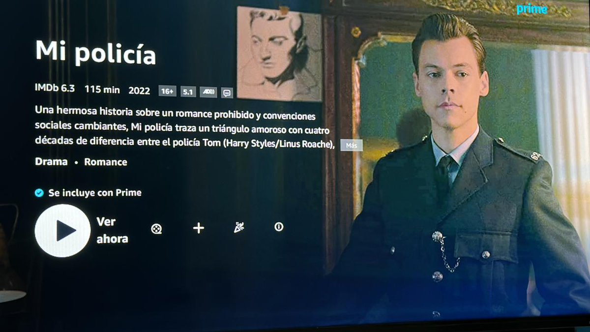 HarryMexOficial's tweet photo. #MyPoliceman ya esta disponible en @PrimeVideoMX !

👉 https://t.co/iNXoR1gGx3 https://t.co/QlSMU2552S