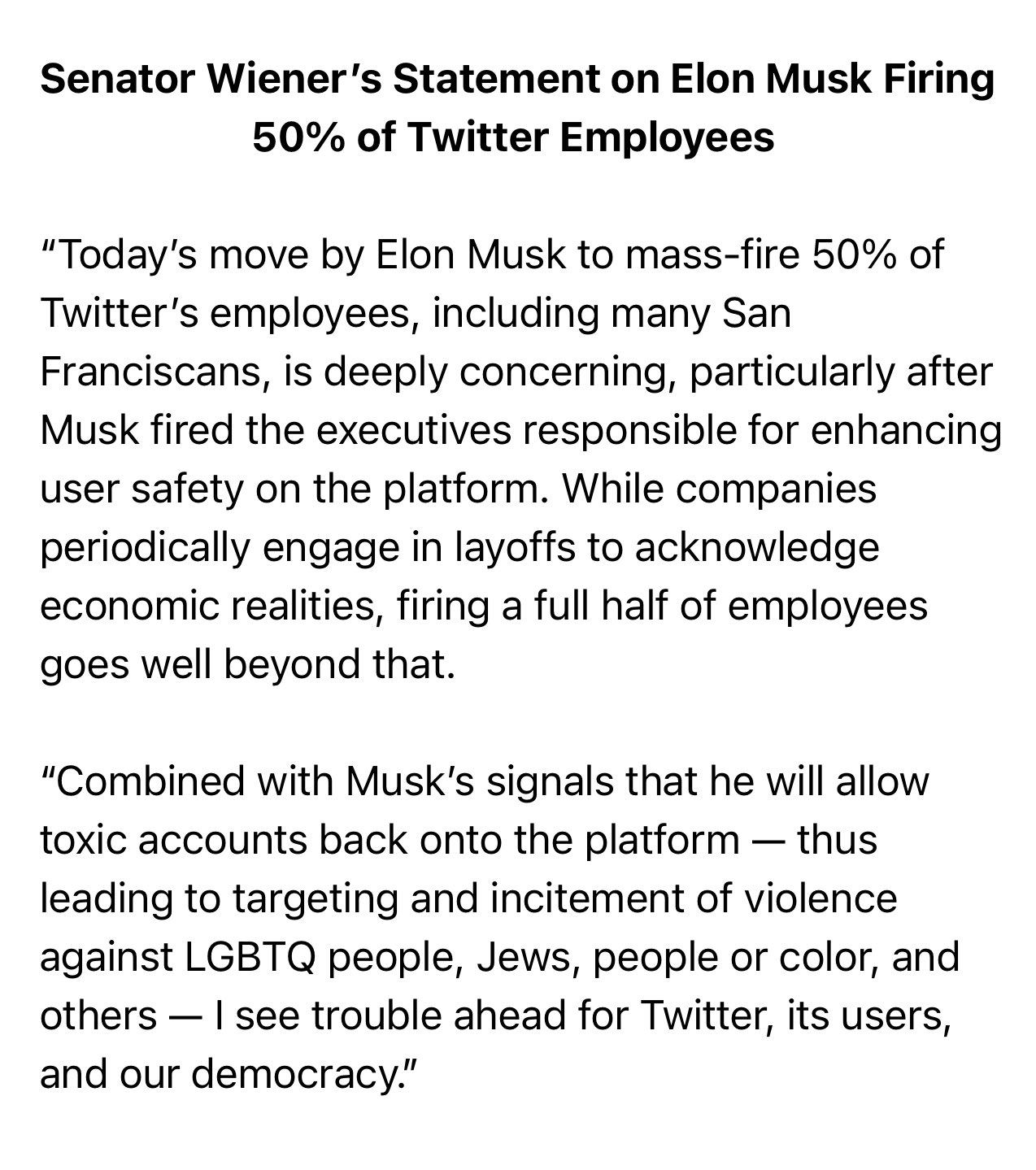 Elon Musk acknowledges that this change on Twitter was a serious