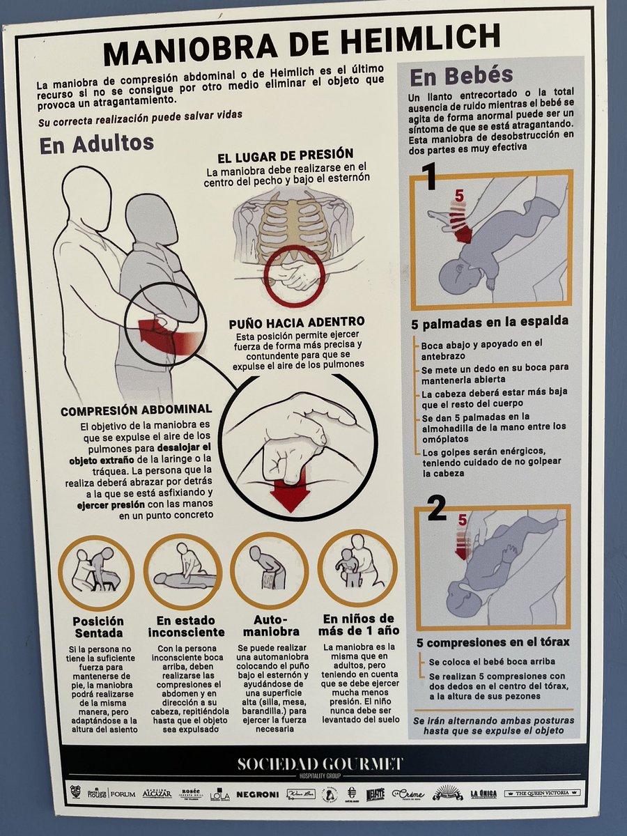 Buena iniciativa de sociedad gourmet, debería de estar en cada restaurante, picantería, hueca, mercado, comedor del país.  Y por supuesto capacitar al personal que trabaja en ellos.