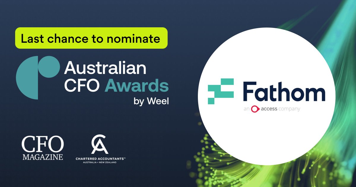 Nominations for the Australian CFO Awards, presented by <a href="/letsweel/">Weel (Previously DiviPay)</a> (previously DiviPay), close this afternoon at 5pm AEDT.

If you know an individual or team in finance worth recognising, get your entries in today! #AusCFOAwards

Nominate here 👉 hubs.ly/Q01pS-Rj0