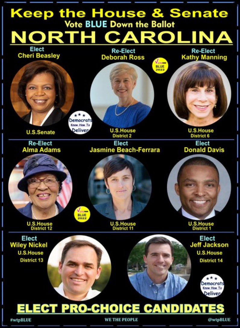 #VoteBlue Dems Deliver for NC

Biden's Inflation Reduction Act Will

👉Cap prescription costs for hundreds of thousand of NC Medicare beneficiaries

👉Reduce health insurance premiums about $760 per year on average

👉Expand coverage to about 135K in NC

#wtpBLUE wtp1635
