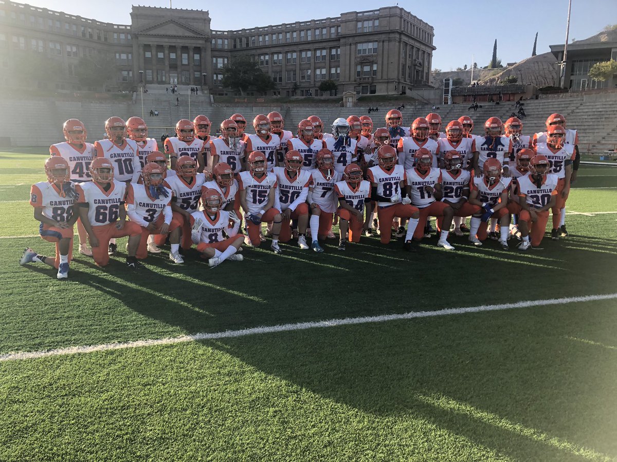DISTRICT CHAMPS!!! Canutillo freshmen football beats EPHS 35-0 to wrap up undefeated district slate! Finished 9-1 overall!