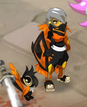 At9184's tweet photo. @DOFUS_EN could yall fix this coulive hat so it fits all classes faces properly? It looks cool, but not when its half on the face. https://t.co/f7Q8bbsRsc