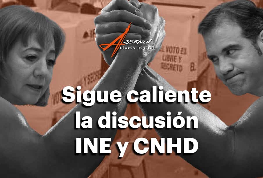 Sigue calentándose la discusión entre INE y CNHD - elarsenal.net/?p=1109478