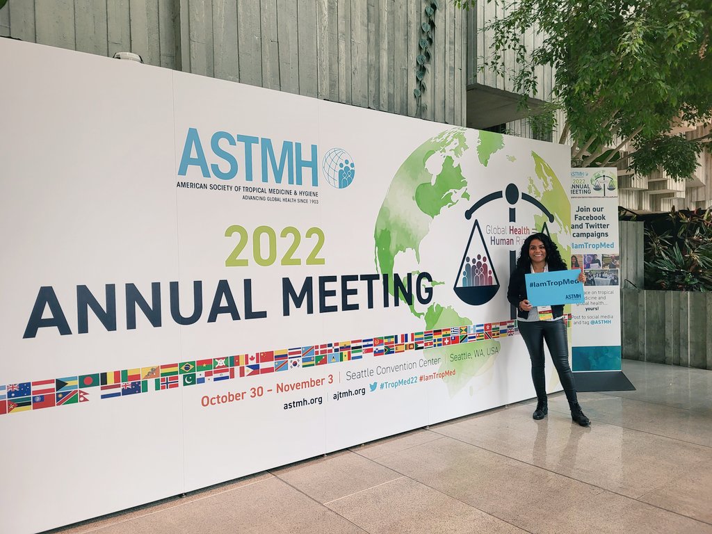 It was great to be at #Seattle attending the @ASTMH annual meeting. 
It was great being there meeting old friends, making new ones, and networking for future opportunities of collaboration. 
Thanks to the @ACAV_ASTMH as well for the great symposiums! 1/2
#TropMed22 #WomenInSTEM