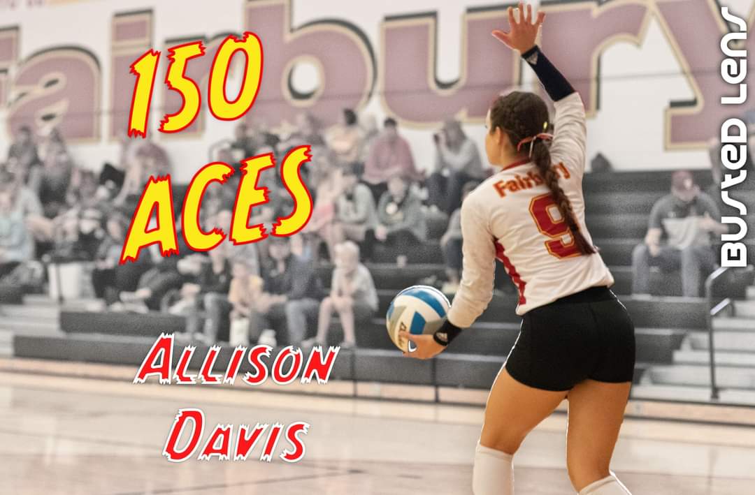 🏐Davis Hits Career Milestone🏐

Allison Davis recorded her 150th career ACE during the <a href="/JeffsVolleyball/">Jeffs Volleyball</a> post-season run. She ended her career with 153 ACEs. Davis also hit several other career marks this season; 404 Kills, 659 Digs and 708 Assists.