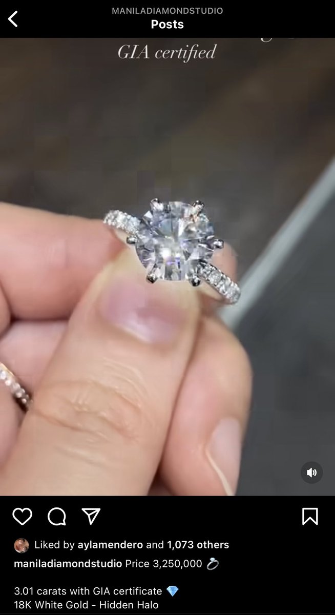 tonyomekaniko's tweet photo. Para sa mga curious kung magkano at saan nabili ni Cong TV yung Engagement Ring ni Viy Cortez. π€©ππ
#CongTVProposal
#CONGratulations ππΎ https://t.co/fwizAZzFbK