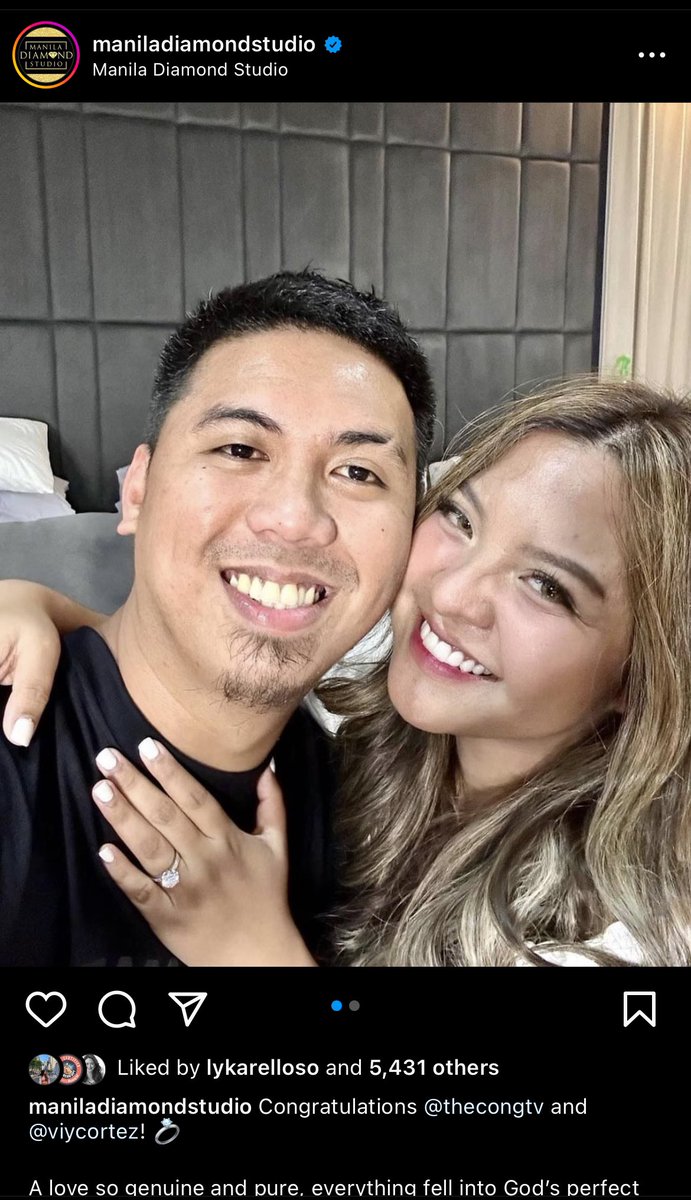 tonyomekaniko's tweet photo. Para sa mga curious kung magkano at saan nabili ni Cong TV yung Engagement Ring ni Viy Cortez. π€©ππ
#CongTVProposal
#CONGratulations ππΎ https://t.co/fwizAZzFbK