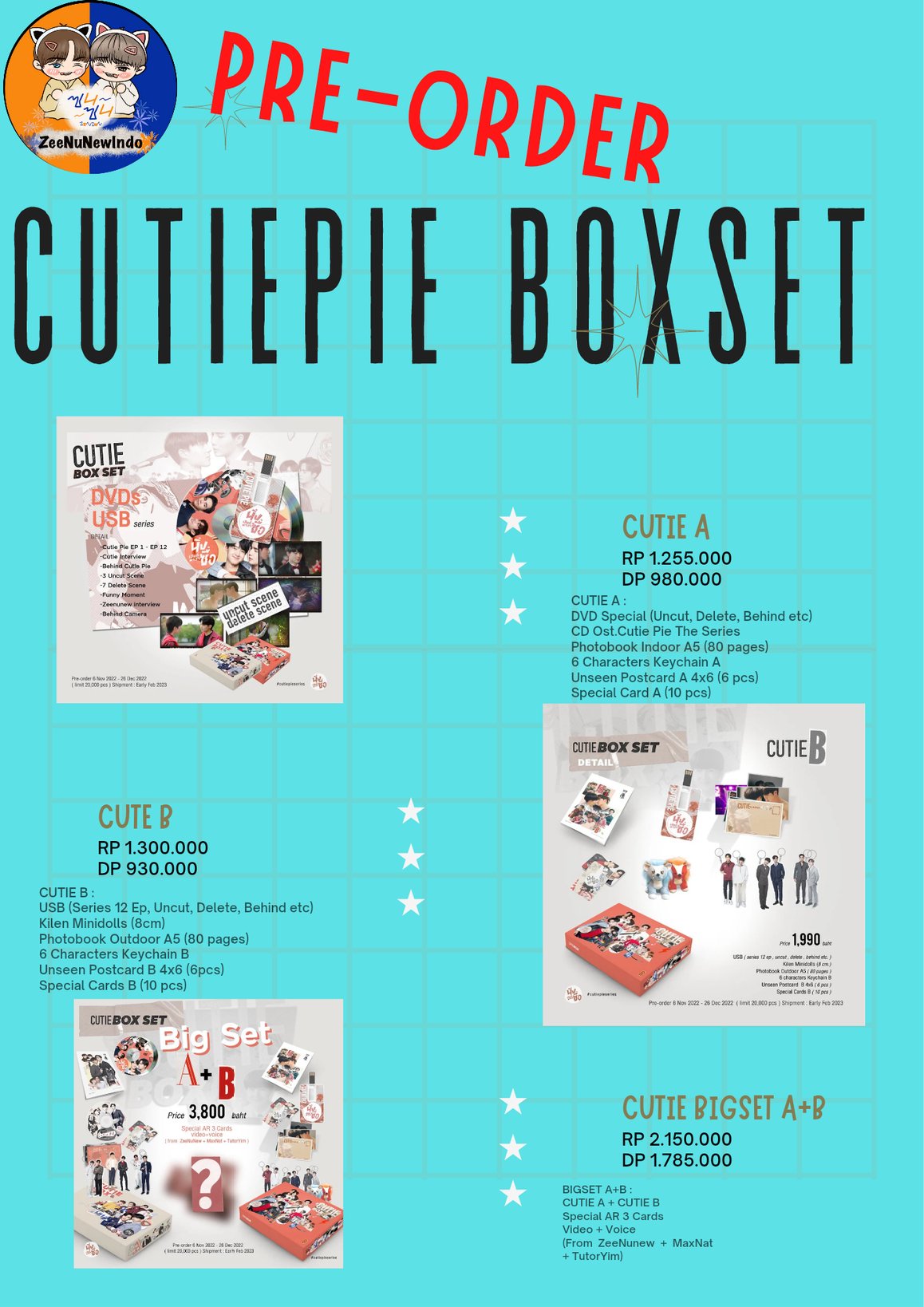 Cutie Pie Boxset B Cutie Box