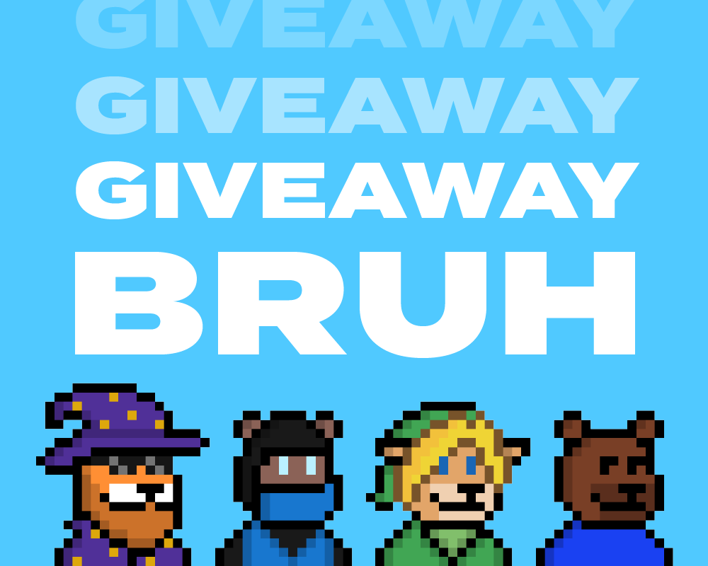 🚨 FINAL BRUHLIST GIVEAWAY 🚨 10 spots are up for grabs bruh 🫡 To enter follow the team ʕ •ᴥ•ʔ 💙@bruh_bears 💙@bruhtherjoe 💙@WEB3Zer0 💙@thelegendofbruh 💙@teddybearbruh Like + RT + Comment 'Bruh' below.