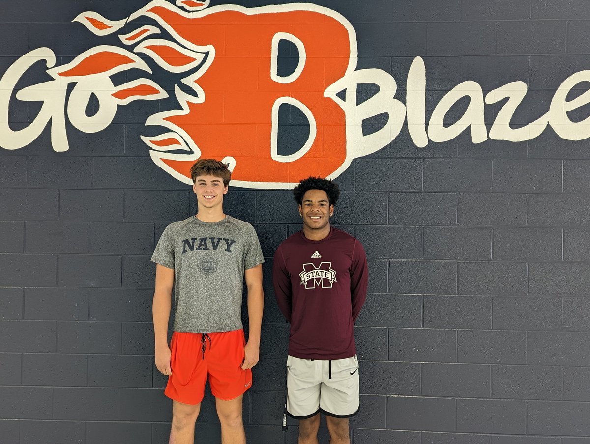 What else can you say when you find out you have two Mr. Football semifinalists? Go Blaze! Congratulations, @jackrisnerqb7 and @justinbrown_6! We are so proud of both of you!