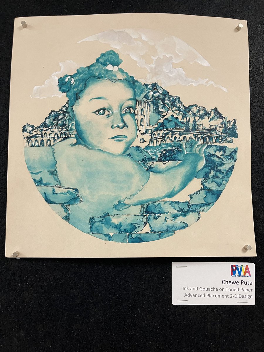 GrundlerArt's tweet image. Laura joining from Texas, here’s a peek of some beautiful student art from #planowest #pisdcreatesart #K12ArtChat