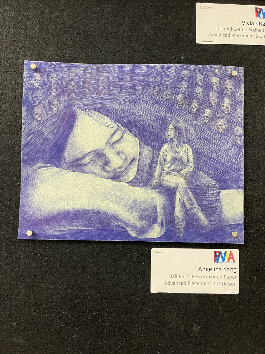 GrundlerArt's tweet image. Laura joining from Texas, here’s a peek of some beautiful student art from #planowest #pisdcreatesart #K12ArtChat