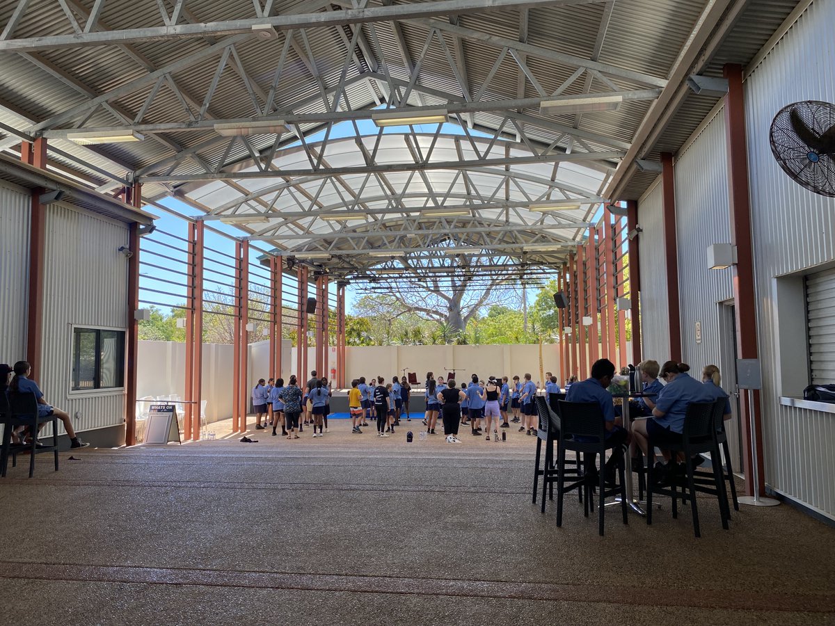 Fab turn out for @GoolarriMedia's @cinefestoz #Broome Community Day. So many young people developing interest in film making. The #CreativeIndustries contribute $3.3bn p.a. to the WA economy so @BroomeShire is stoked to see our local young people considering a #CreativeCareer