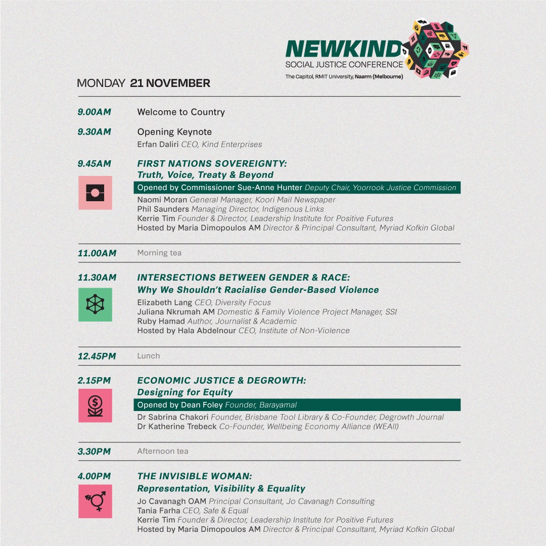 BrizToolLibrary's tweet image. Check out the Newkind Conference, which is an annual social change empowerment event! Dr @SabrinaChakori and Dr @KTrebeck will introduce you to #Degrowth. Program and the tickets options (which are very inclusive) newkindconference.com