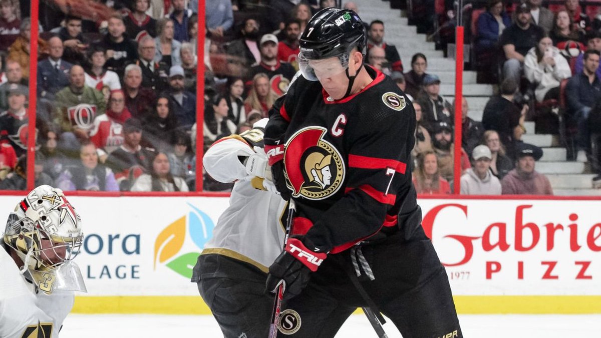 StatsCentre (@StatsCentre) on Twitter photo 2022-11-04 01:39:52 Most points recorded by a @Senators player in the team's first 10 games of a season: 18- Dany Heatley (2005-06) 18- Jason Spezza (2005-06) 17- Marian Hossa (2000-01) 15- Brady Tkachuk (2022-23 via his 3 assists so far tonight vs the Golden Knights) 15- Daniel Alfredsson (2005-06) Most points recorded by a @Senators player in the team's first 10 games of a season: 18- Dany Heatley (2005-06) 18- Jason Spezza (2005-06) 17- Marian Hossa (2000-01) 15- Brady Tkachuk (2022-23 via his 3 assists so far tonight vs the Golden Knights) 15- Daniel Alfredsson (2005-06)