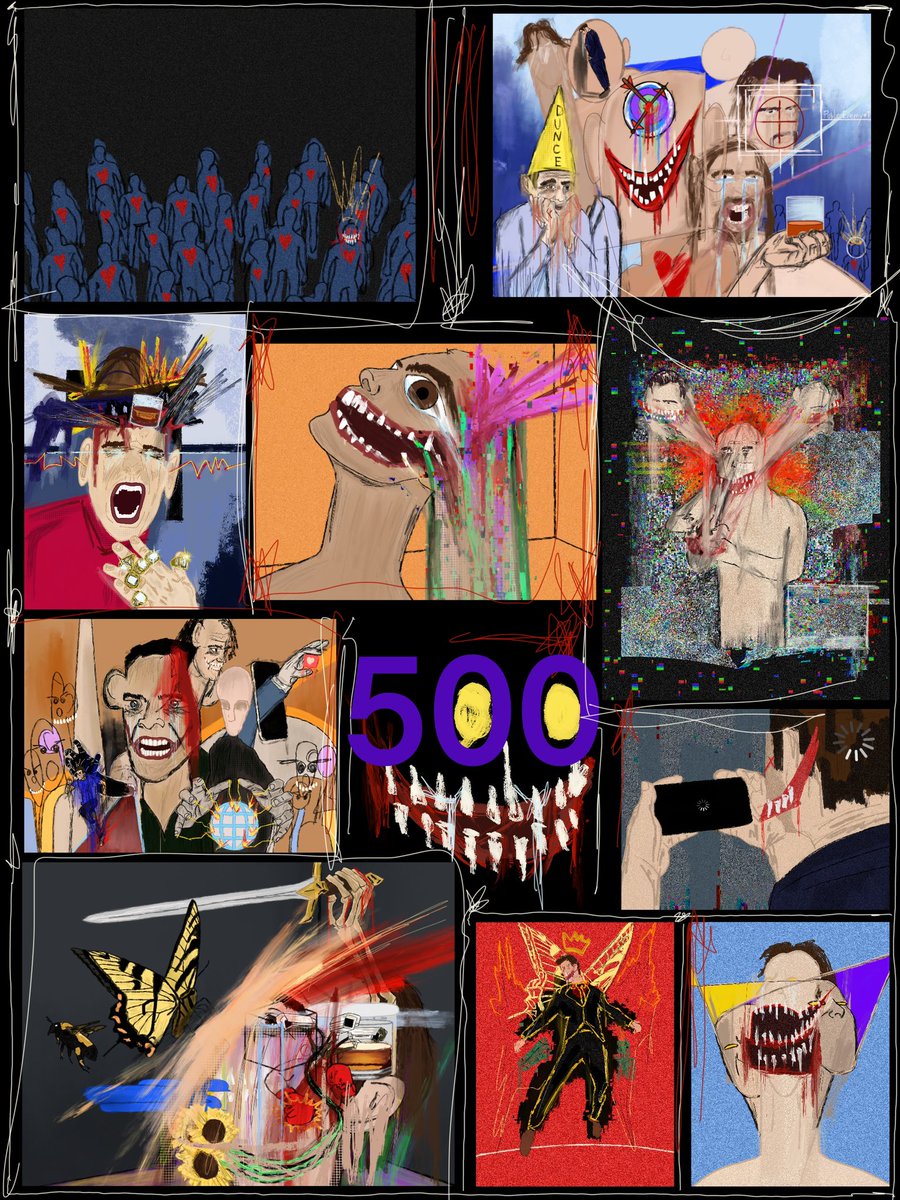 500arts's tweet image. New chapter. Welcome to my mind.