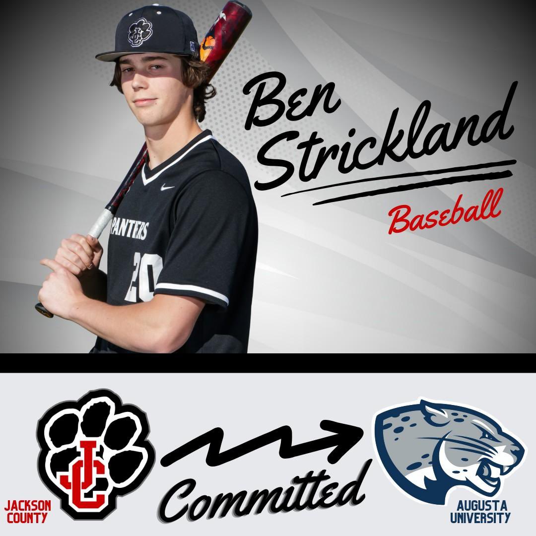 ANOTHER ONE is off the board!! Congrats to C/o 2023 OF <a href="/BenStri63531103/">Ben Strickland</a> on his commitment to <a href="/AUG_Baseball/">Augusta Baseball</a> Proud of you, Ben!! #FAMILY #ForTheBrotherhood 🐾⚾️