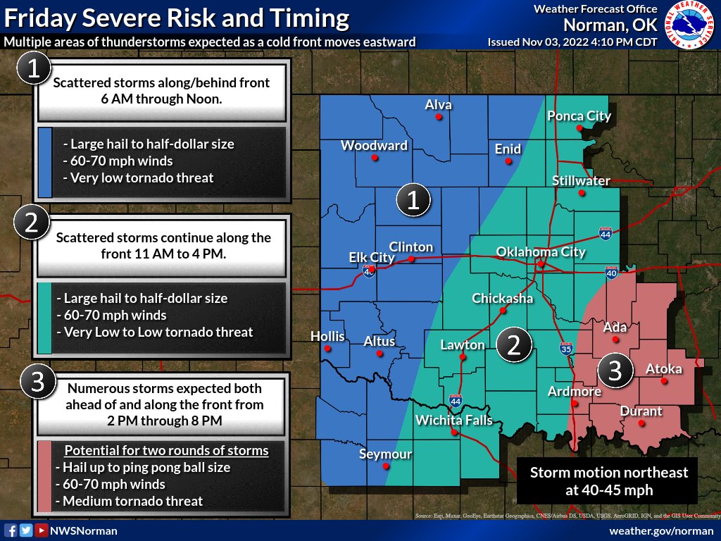NWS Norman on Twitter "Time to dust off those weather radios. Severe